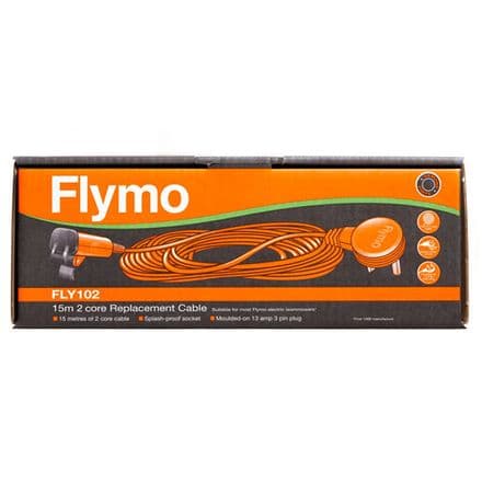 Flymo 510372590 - FLY102 Replacement Power Cable (15m)