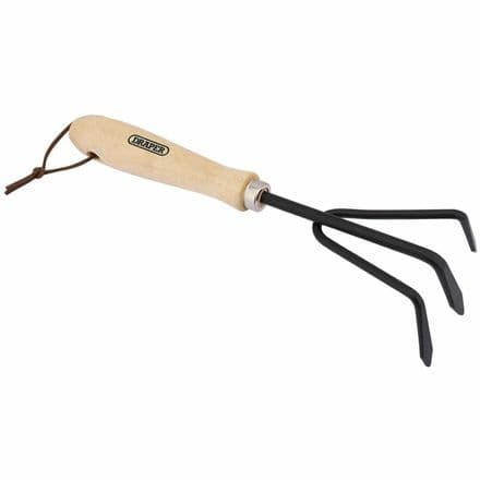 Draper Carbon Steel Hand Cultivator with Hardwood Handle