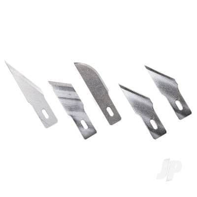 5 Assorted Heavy Duty Bl*des (#2, #19, #22, 2x #24), Shank 0.345" (0.88 cm) (5pcs) (Carded)