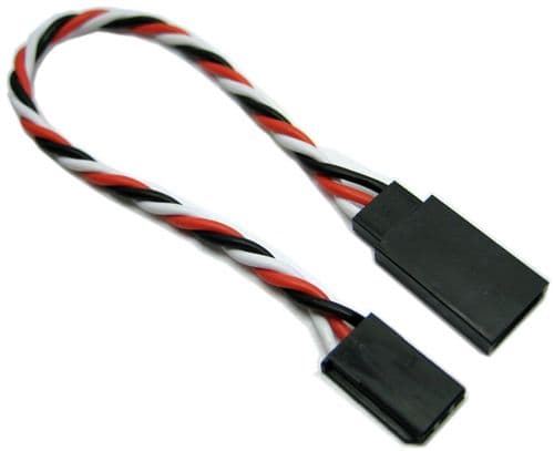 7Cm 22Awg Futaba Twisted Extension Wire ET0730