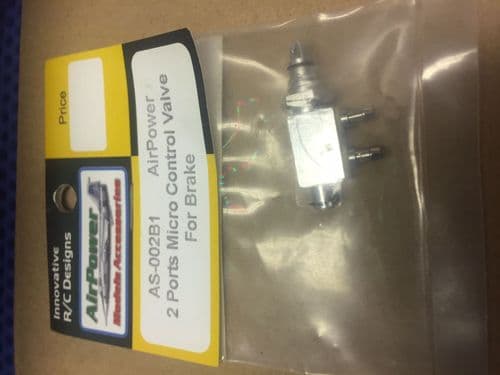 Airpower 2-Port Micro Control Valve for Brakes