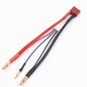 Balancer Adaptor For Lipo 2S With Deans/4Mm/2Mm Connector ET0282
