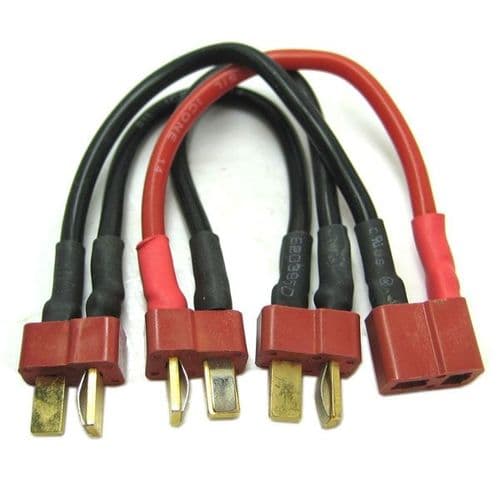 Deans 3S Battery Harness For 3 Packs In Series ET0709