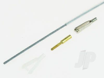 5509137 SLEC SL17 Threaded Brass Rod 1.0in M2 4 x 10 