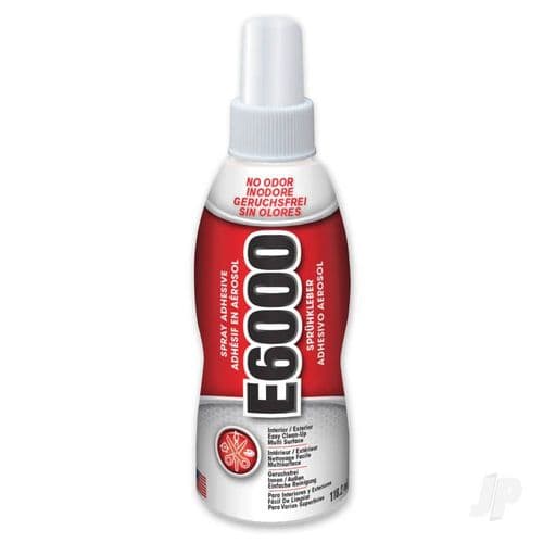 Eclectic E6000 Spray Adhesive Glue Clear (118.2ml) ECL63023