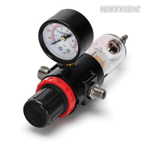 Hobbynox Air-Regulator - Manometer & Air Filter HN013-01