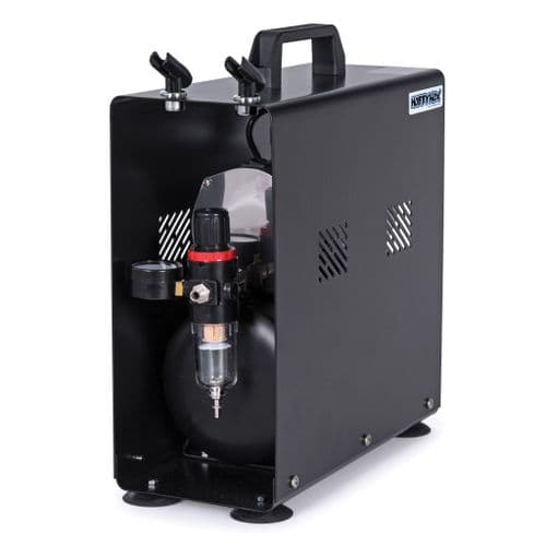 Hobbynox Airbrush Compressor 1/6HP - 3L (0-4Bar) HNAS186A