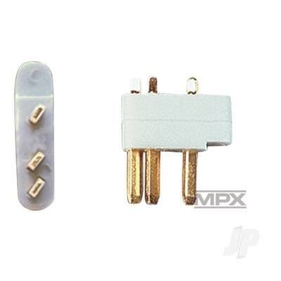 Multiplex 3-Pin Servo Plugs 5pcs (MULTIPLEX) 85218 MPX85218