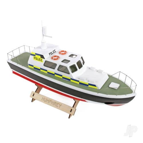 The Wooden Model Boat Company Police Launch Boat Kit 400mm WBC1002
