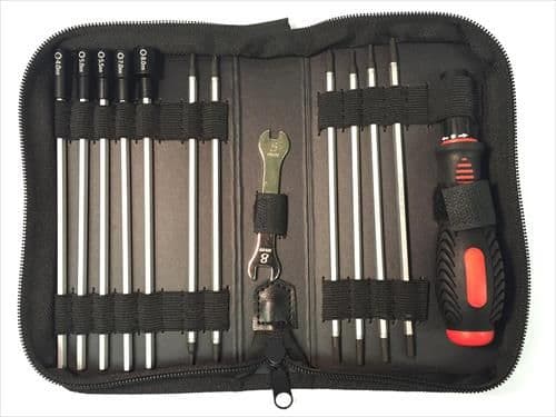 Tool Set (19 tools in zipped wallet) T-LG010 -The ModelShop