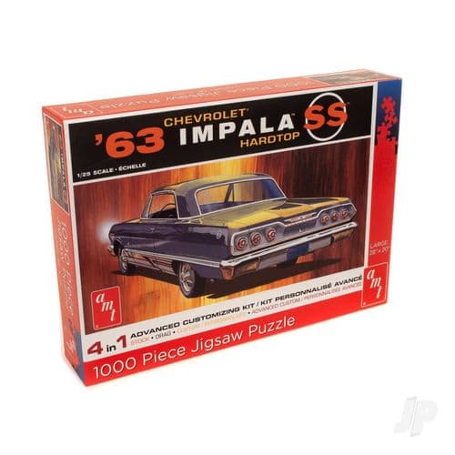 AMT 1963 Chevrolet Impala SS 1000 Piece Jigsaw Puzzle AWAC009-IMPALA