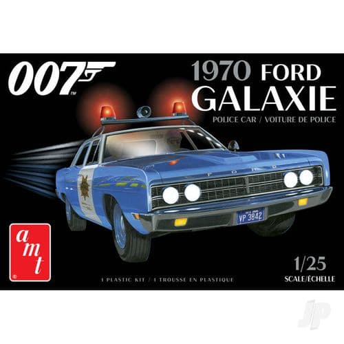 AMT 1970 Ford Galaxie Police Car (James Bond) 2T AMT1172M