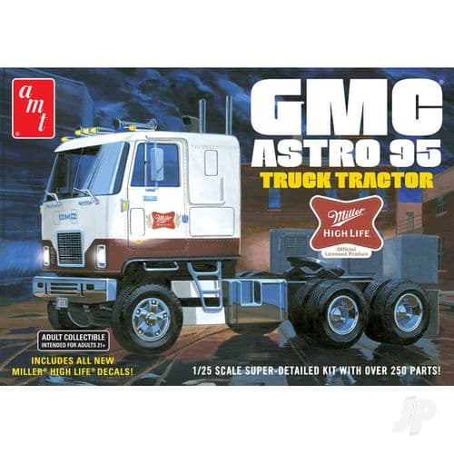 AMT GMC Astro 95 Semi Tractor (Miller Beer) AMT1230