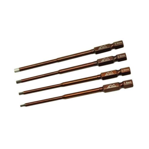 Arrowmax Power Tool Tip Cased Set 4 Pcs; 1.5-2.0-2.5-3.0mm AM500902