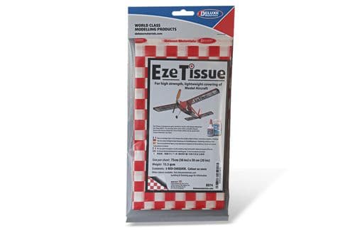Eze Tissue (Red Chequer) (3 sheets per pack) T-EZ74 BD74