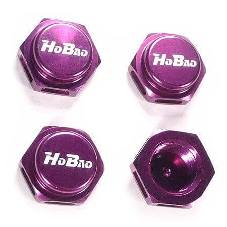 Hobao Wheel Hex Hubs Purple H87230P