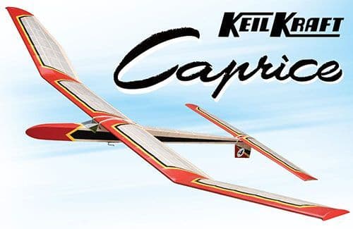 Keil Kraft Caprice Kit - 51" Free-Flight Towline Glider A-KK1010