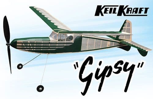Keil Kraft Gipsy Kit - 40" Free-Flight Rubber Duration A-KK2050