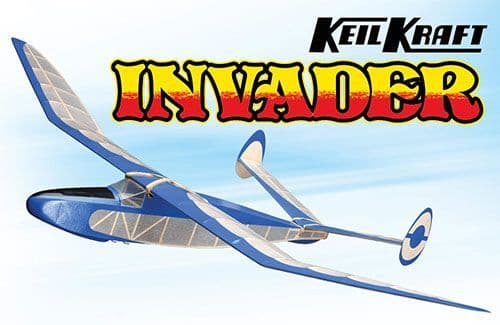 Keil Kraft Invader Kit - 24.5" Free-Flight Towline Glider A-KK1020