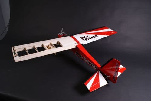 Max Thrust Pro-Built Balsa Trainer -  Uncovered 32-40 Ic Or Electric 1-MT-BALSA-TRAINER-Z