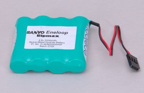Sanyo 4.8v 2000mAh Eneloop Rx Pk Flat O-4EN2000AASF