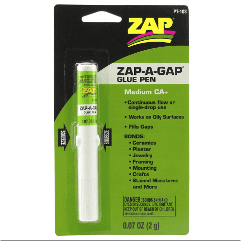 ZAP PT103 Zap-A-Gap Medium CA+ Glue Pen 2g (medium)